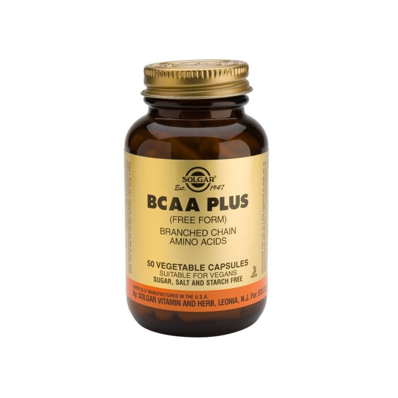 Solgar Bcaa Plus 50 Cápsulas