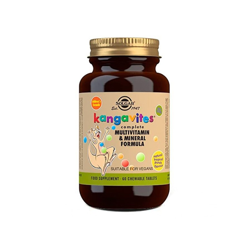 Solgar Kangavites Frutas Del Bosque 60 Comprimidos