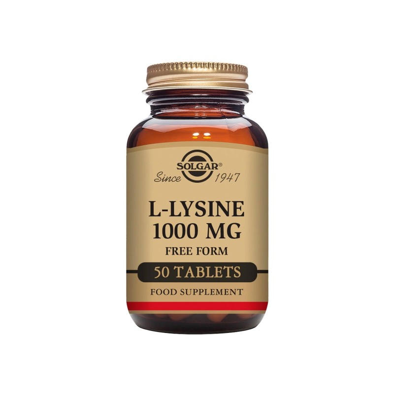 Solgar L-Lisina 1000Mg 50 Comprimidos