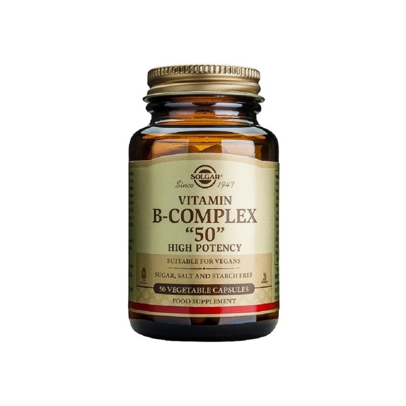 Solgar Vitamina B Complex 50 Cápsulas