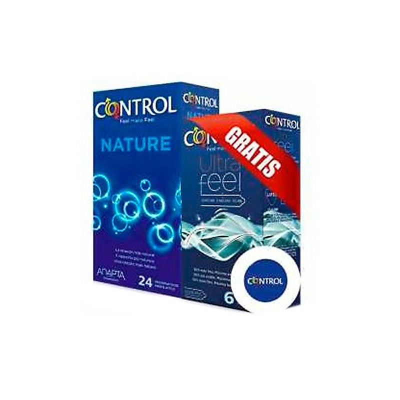 Control Nature 24 Uds +Ultrafeel 6Uds