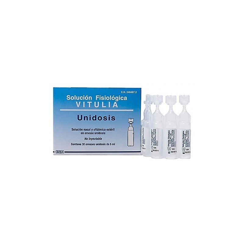 Vitulia Solución Fisiologica 30X5Ml