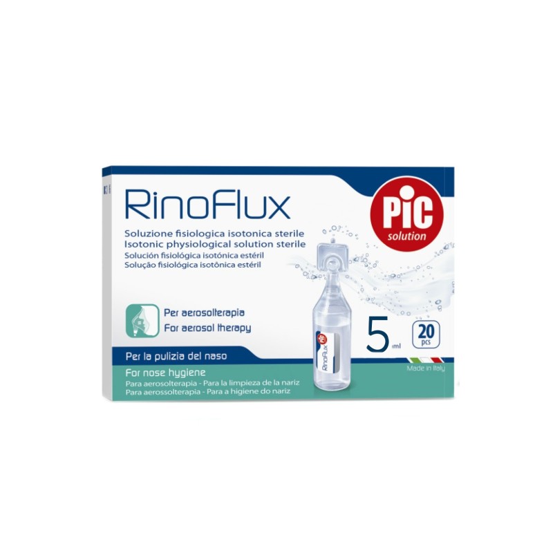 Rinoflux Solución Fisiológica 5Ml X 20Uds