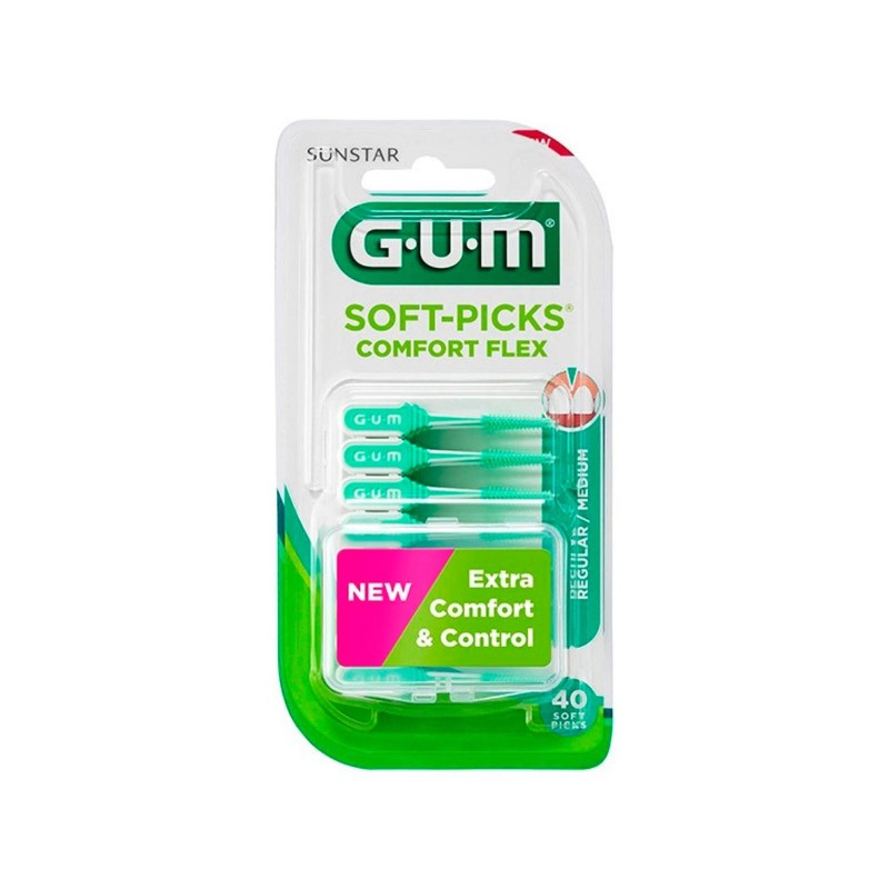 Gum Soft Picks Confort Flex Regular 40Uds