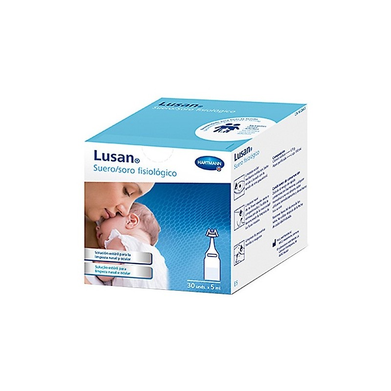 Lusan Suero Fisiológico 30 Monodosisx5Ml