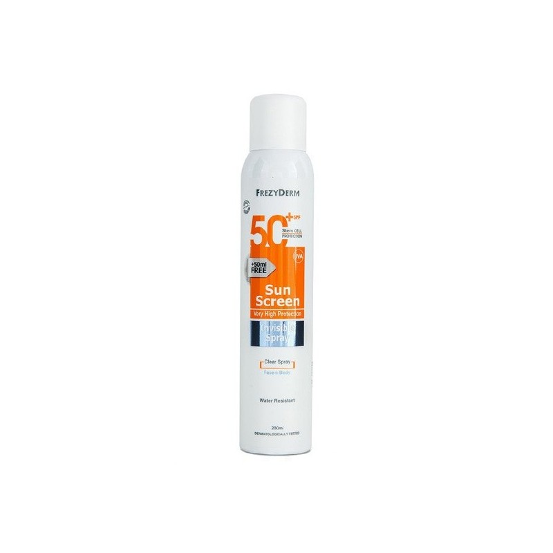 Frezyderm Sun Screen Spray Invisible Spf-50+ 200Ml