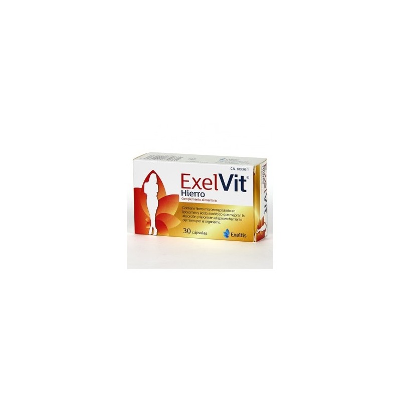 Exelvit Hierro 30 Capsulas