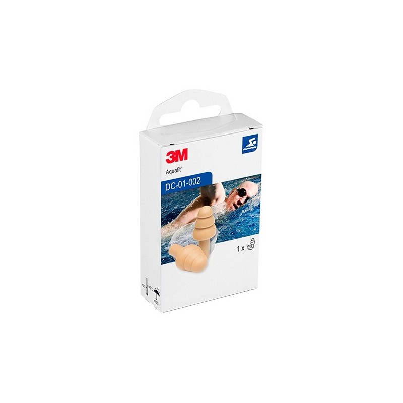 3M Tapone De Agua Adulto Aquafit 1 Par