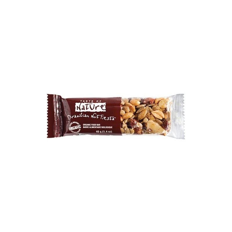 Taste Of Nature Barrita De Nueces De Brasil Bio 40G