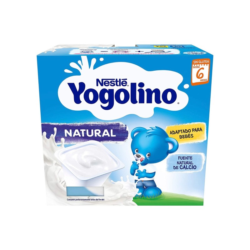 Nestlé Yogolino Natural S/Azúcar 4X100 G