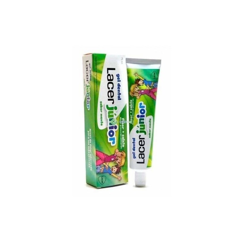 Lacer Gel Dental Junior Menta 75Ml