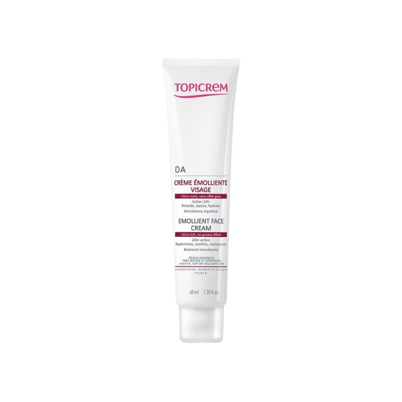 Topicrem Da Crema Facial Emoliente 40Ml