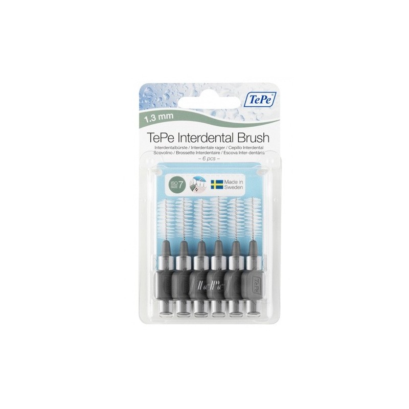 Tepe Interdental 1,3 Mm Gris 6 Uds