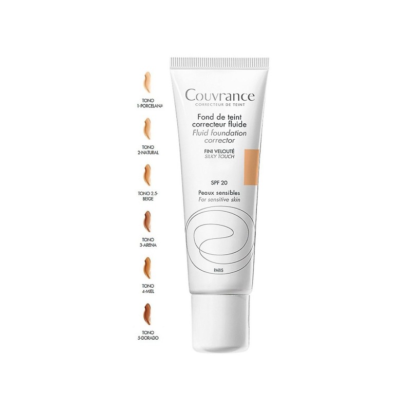 Avene Couvrance Fluido Natural 30Ml