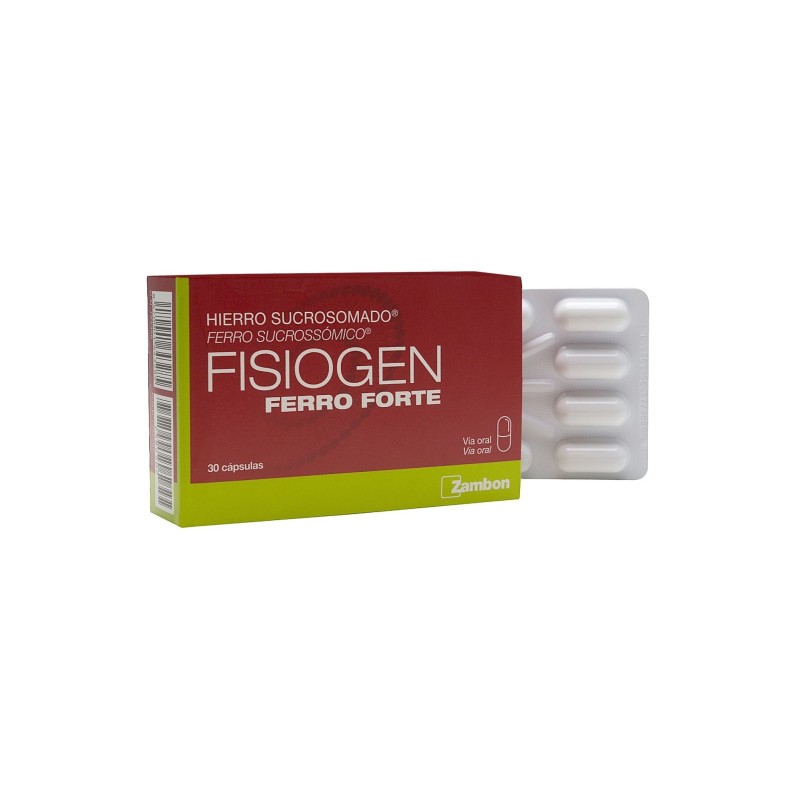 Fisiogen Ferro Forte 30 Cápsulas