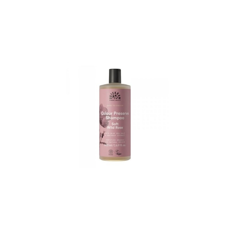 Urtekram Soft Wild Rose Colour Preserve Shampoo 500Ml