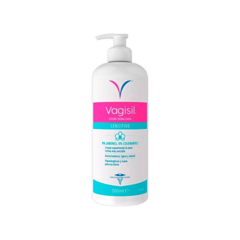 Vagisil Higiene Íntima Diaria Sensitive 500Ml