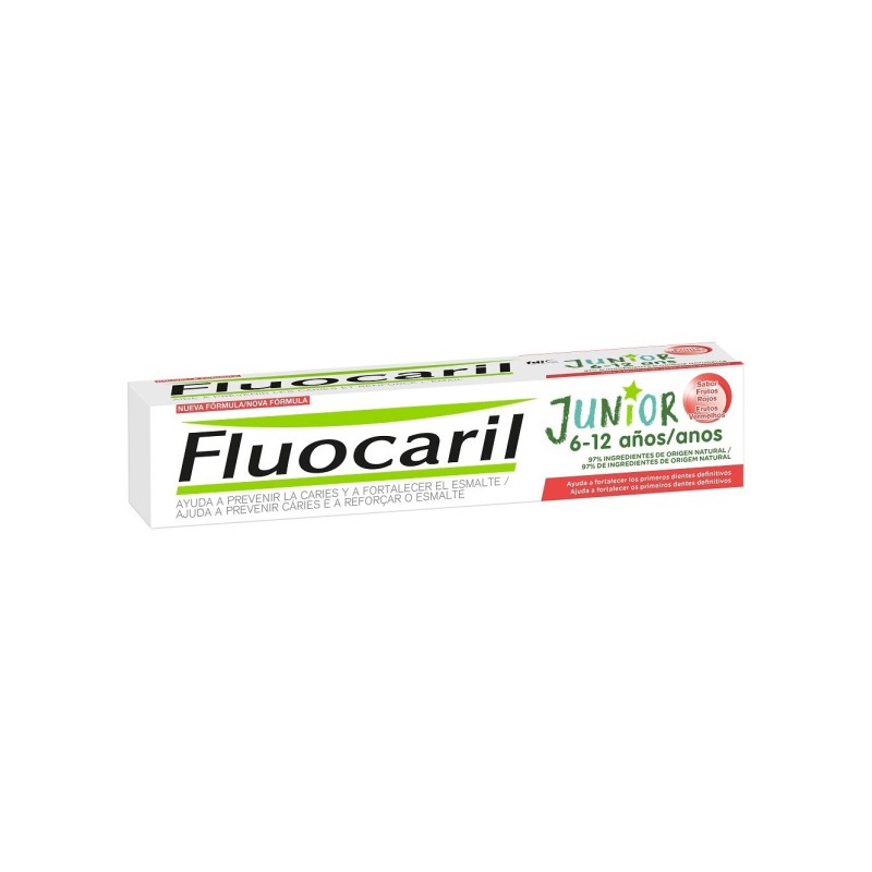 Fluocaril Junior Gel Frutos Rojos 75Ml