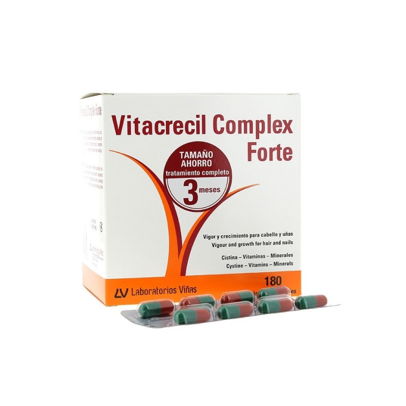 Vitacrecil Complex Forte 180 Capsulas