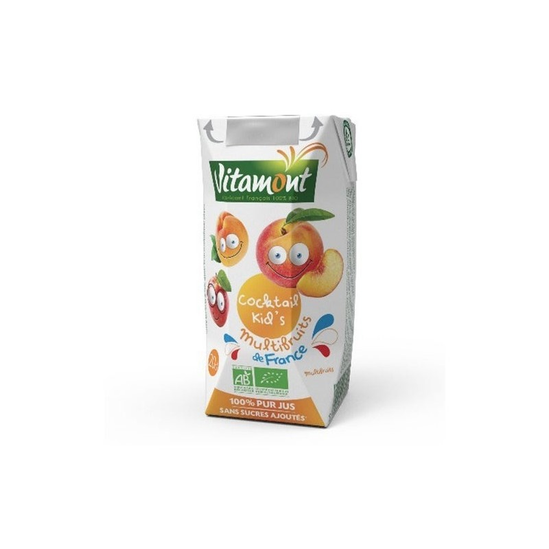 Vitamont Pack Zumo Multifrutas Bio 6X200Ml