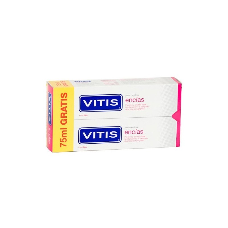 Vitis Encías Pasta 150X2 V2 75Ml