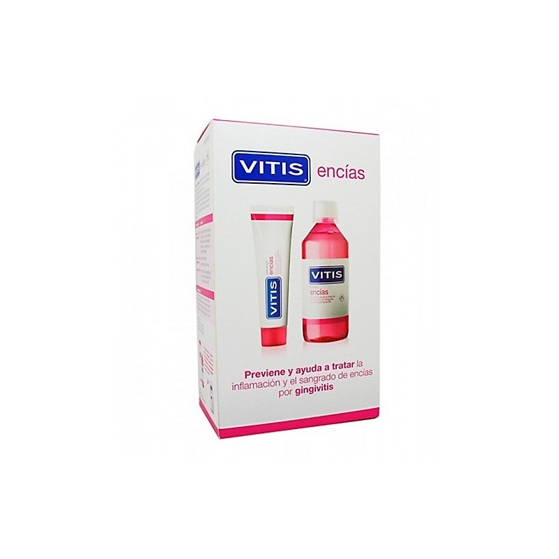 Vitis Pack Encías Pasta 100Ml + Colutorio 500Ml