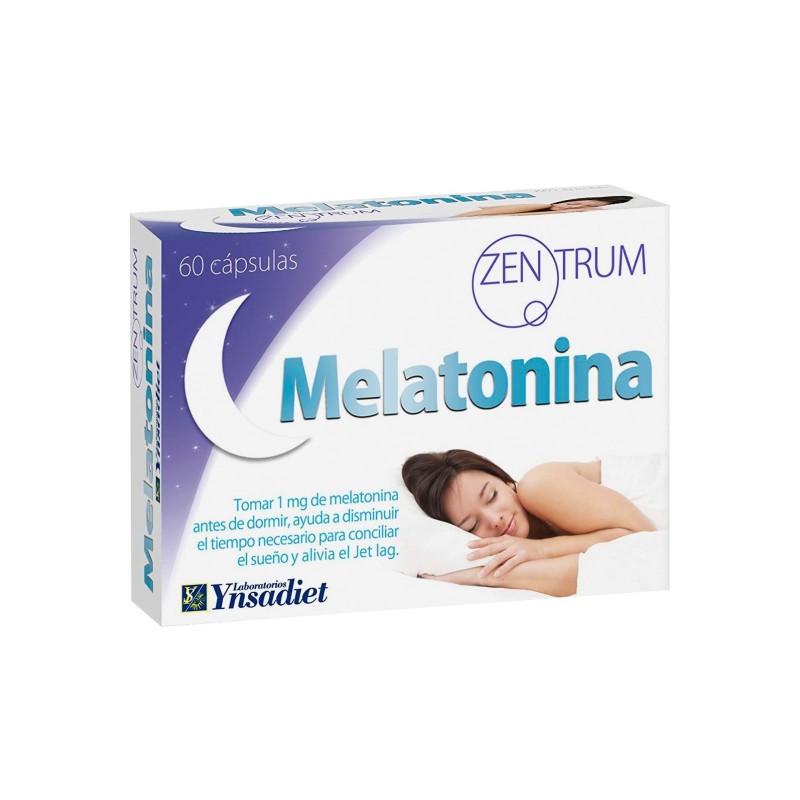 Ynsadiet Zentrum Melatonina 60 Cápsulas