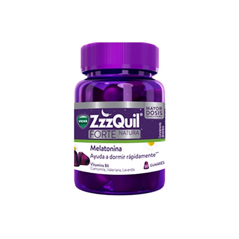 Zzzquil Natura Forte Complemento Alimenticio Para Dormir 30 Gominolas