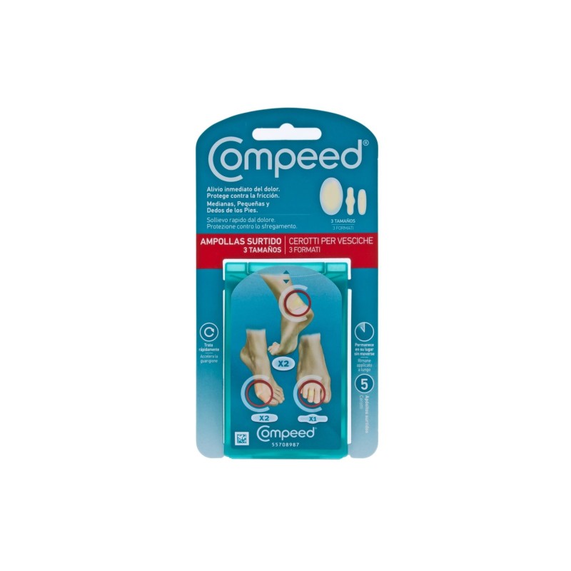 Compeed Ampollas Pack Mixto 5 Apósitos