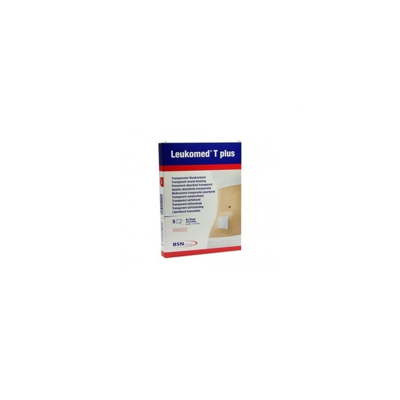 Leukomed T Plus Aposito 8 Cm X 10 Cm 5 Uds