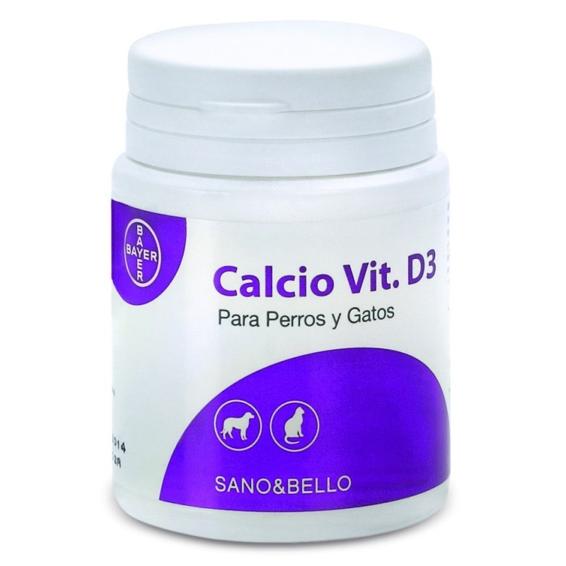 Sano -And- Bello Calcio Vit D3 60 Comprimidos