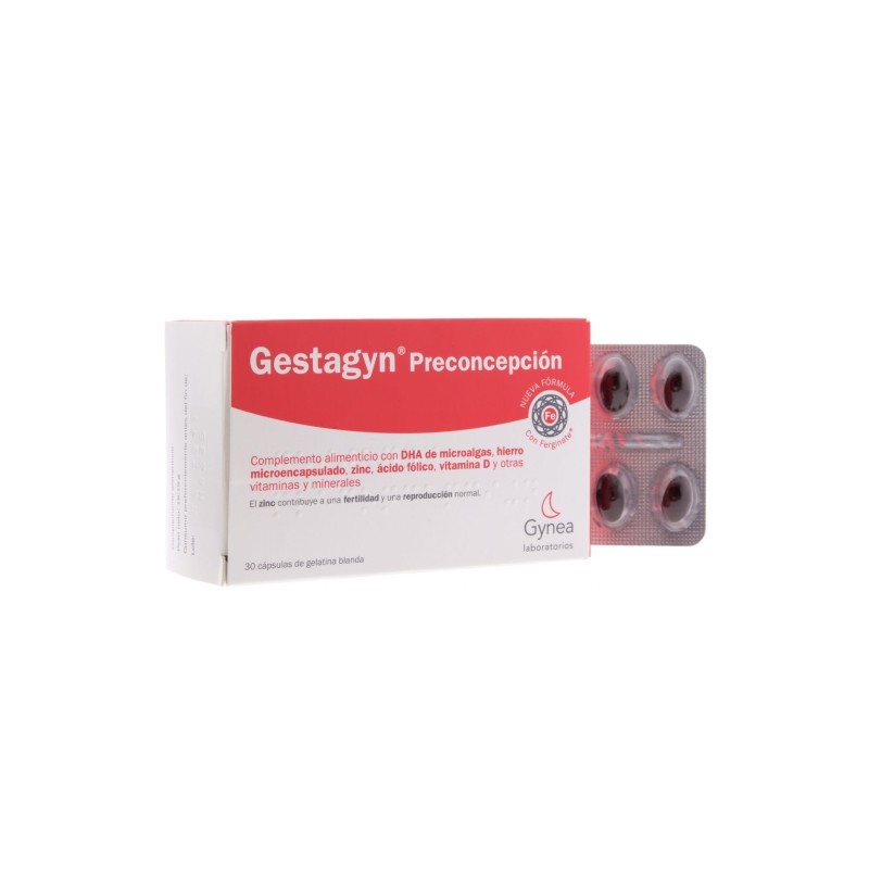 Gestagyn Preconcepcion Dha 30 Cápsulas