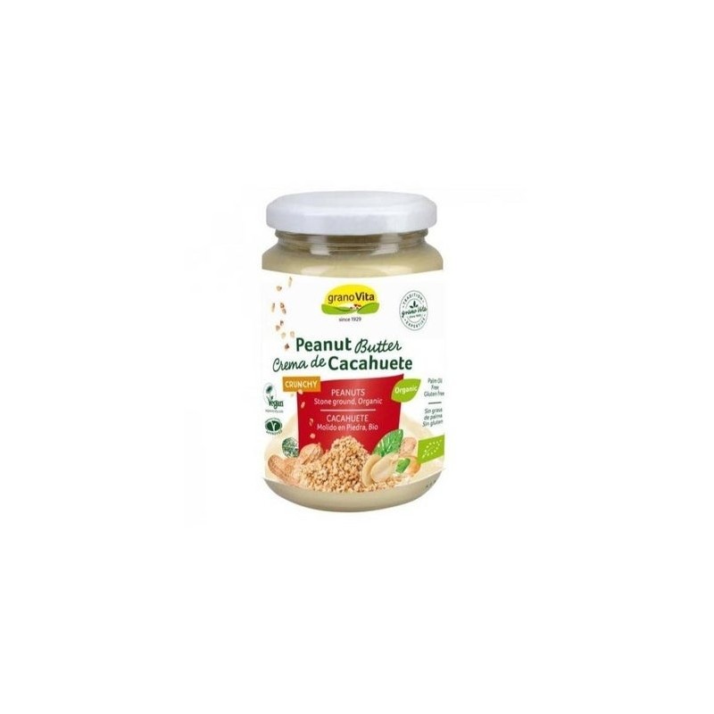 Granovita Crema Cacahuetes Crunchy Bio 350G