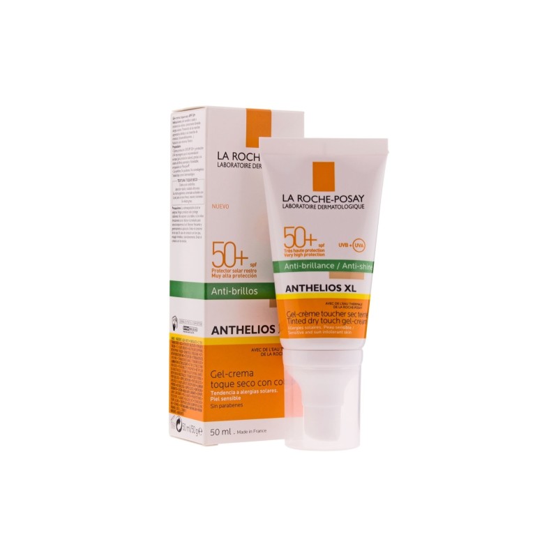 La Roche-Posay Anthelios Gel-Crema Color Toque Seco Spf50+ 50Ml