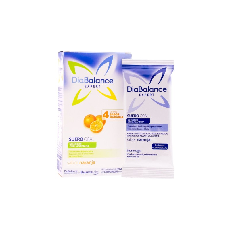 Diabalance Expert Suero Naranja 4 Sobres