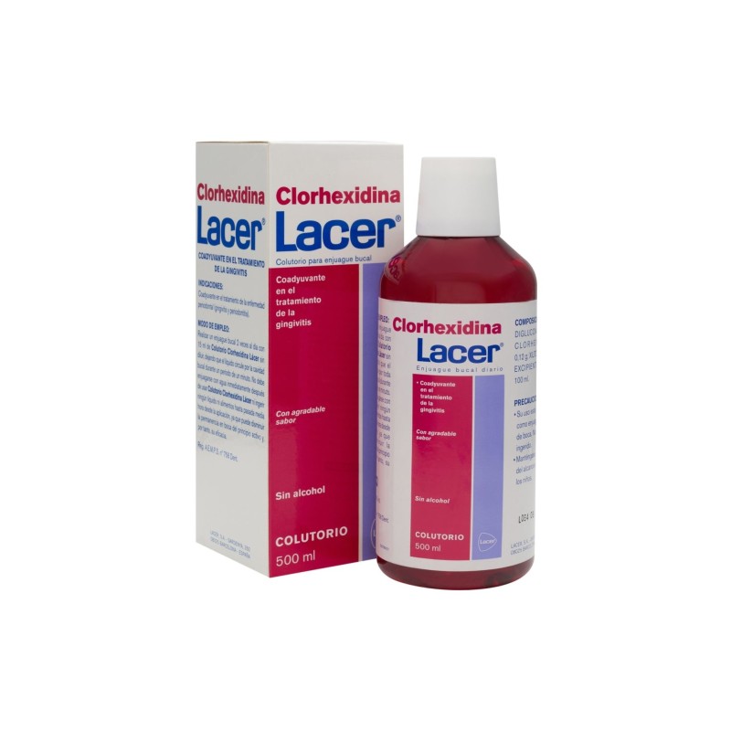 Lacer Colutorio Clorhexidina 500Ml