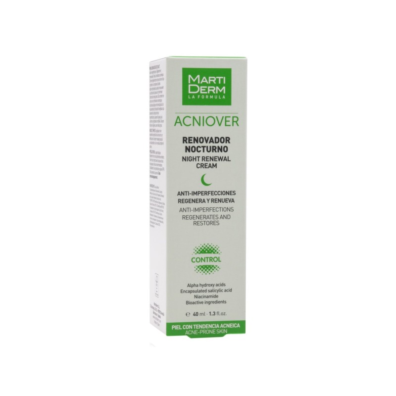 Martiderm Acniover Renovador Nocturno 40 Ml