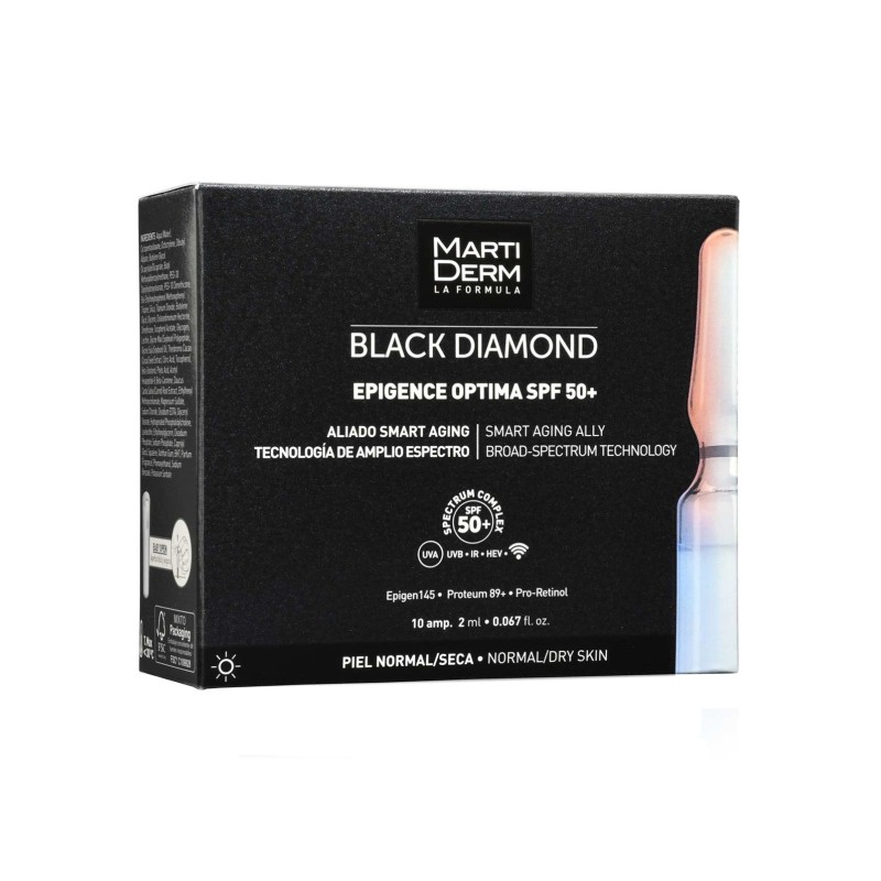 Martiderm Black Diamond Epigence Optima Spf 50+ 10 Ampollas