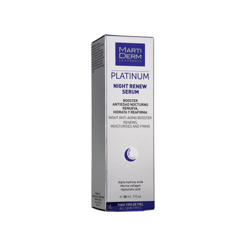 Martiderm Platinum Night Renew Serum 30Ml