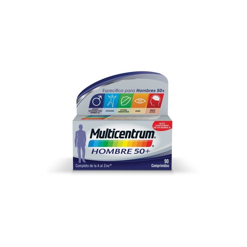 Multicentrum Hombre 50 +  90 Comprimidos