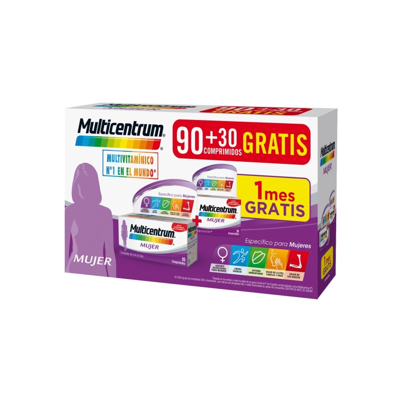 Multicentrum Mujer 90 + 30Comp