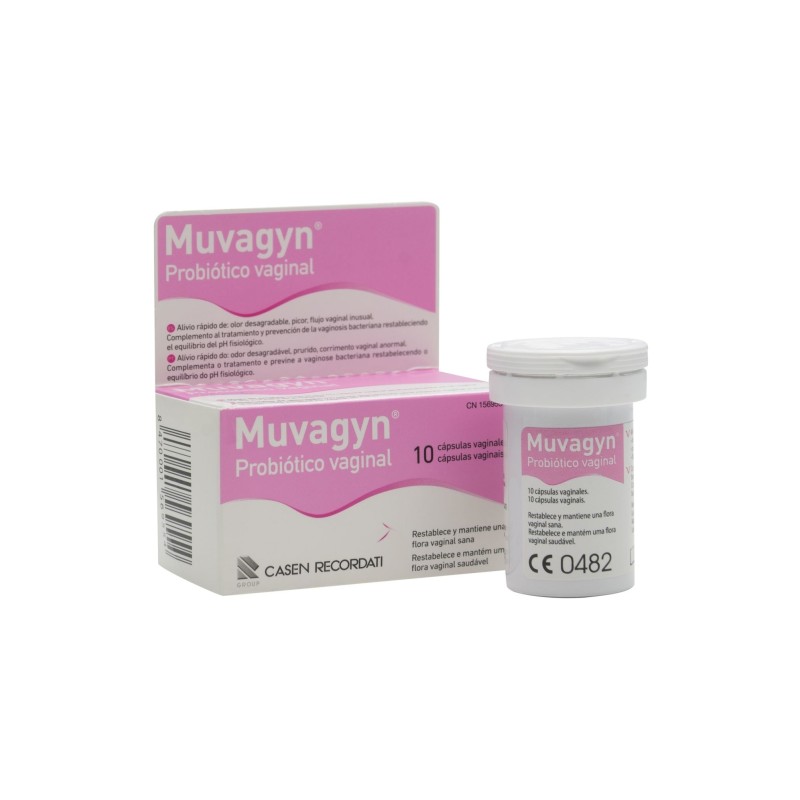 Muvagyn Probiótico Vaginal 10 Cápsulas