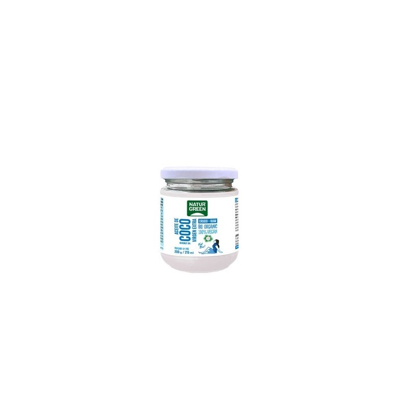 Naturgreen Aceite De Coco Virgen Bio 215Ml/200G