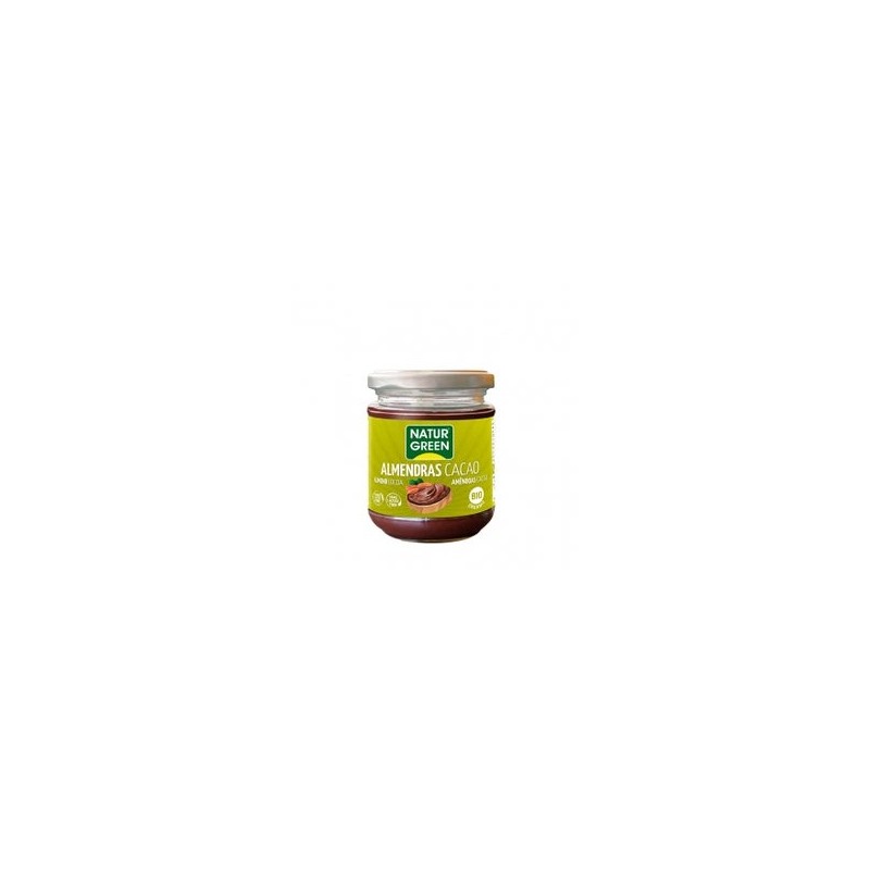 Naturgreen Crema Ecológica De Almendras Y  Cacao 200 G