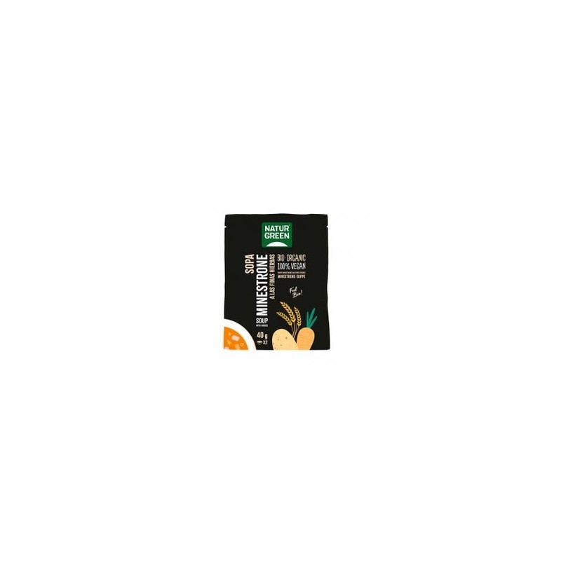 Naturgreen Sopa Ecológica Minestrone A Las Finas Hierbas 40 G