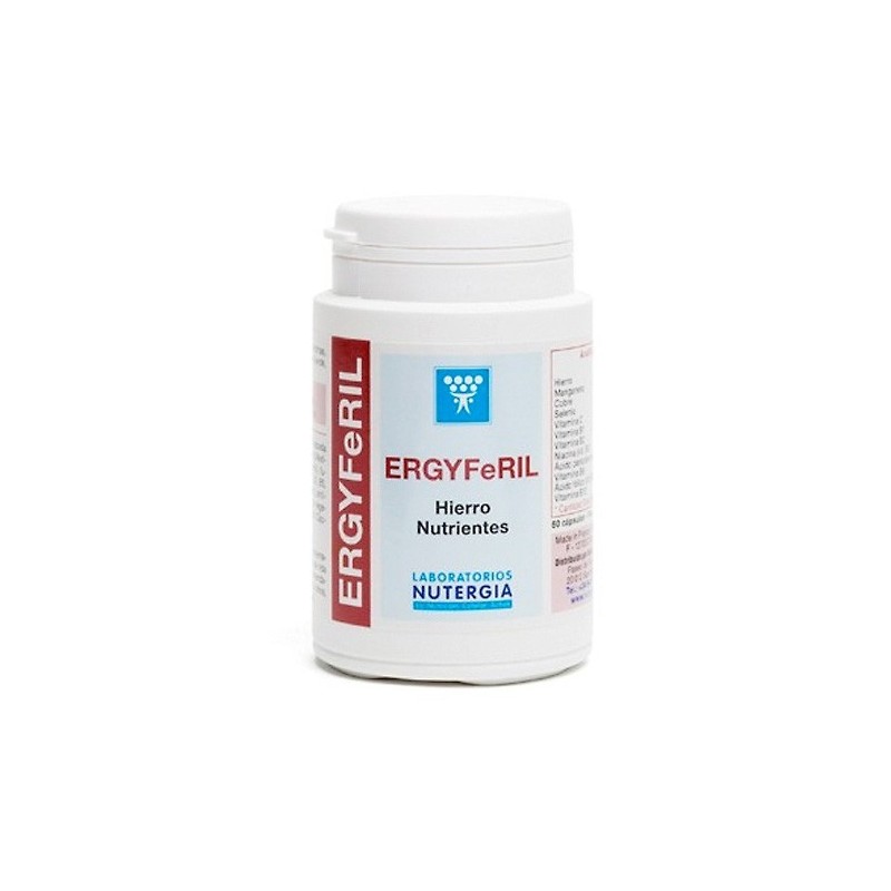 Ergyferil 60 Capsulas           Nutergia