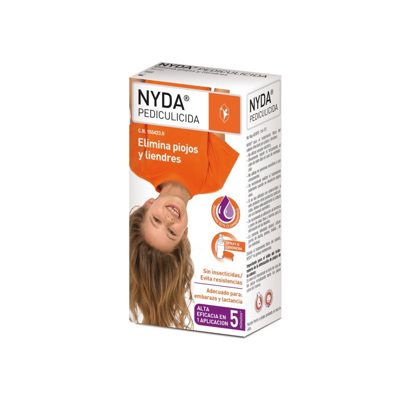 Nyda Pediculicida Pulverizador 50Ml