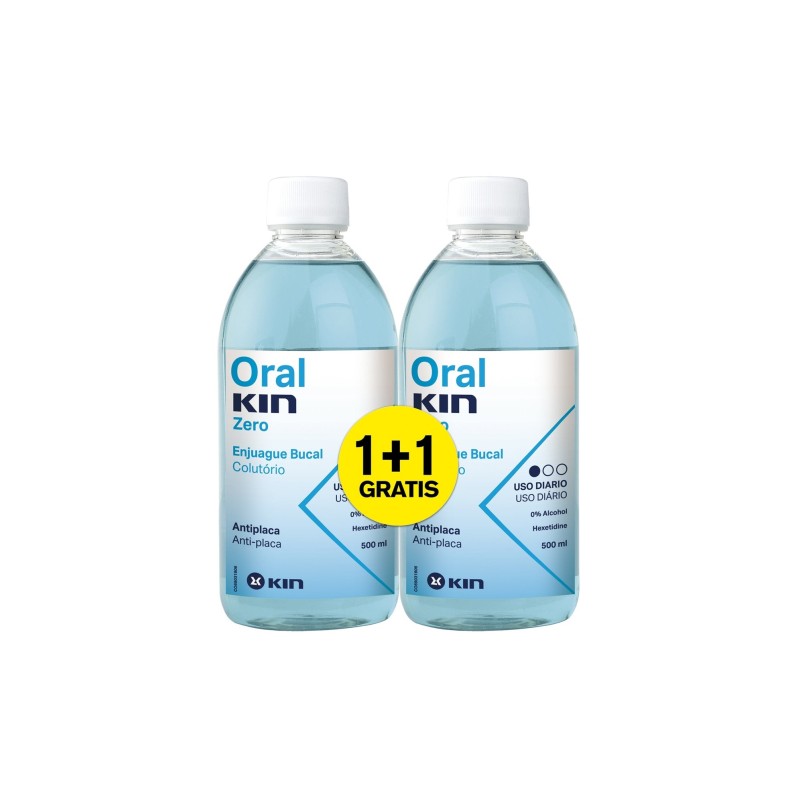 Oralkin Zero Enjuague 2X500Ml