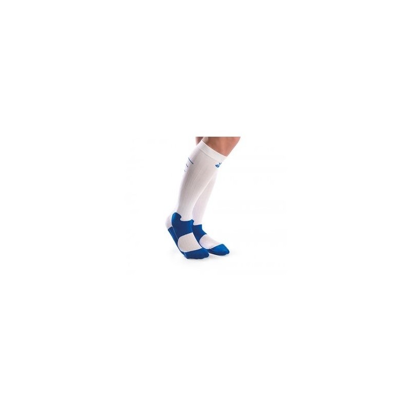 Orliman Calcetin Deportivo De Compresion Ovo2D500  Blanco-Azul