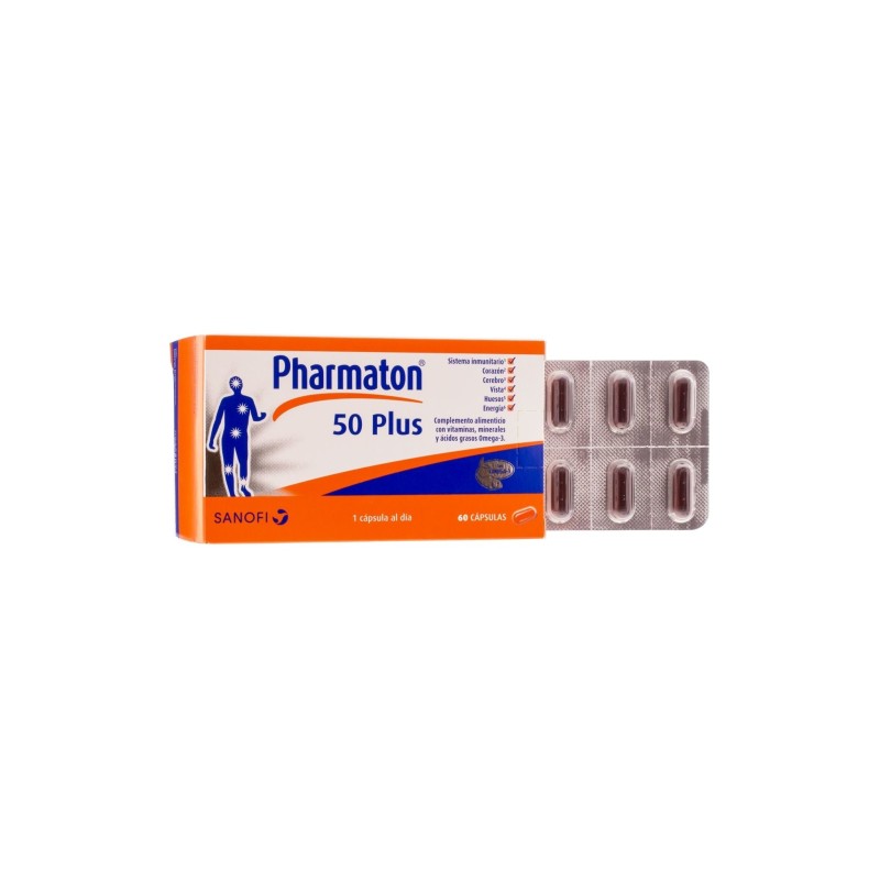 Pharmaton 50+  60 Capsulas